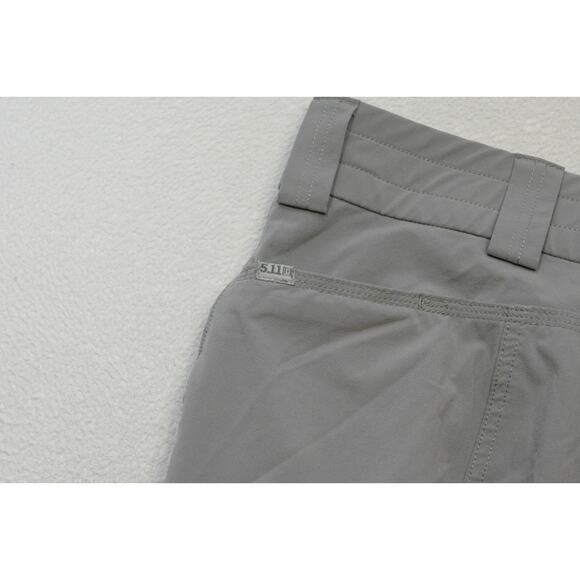 5.11 Tactical Cargo Pants Gray Poly Stretch Rugged Military Police Womens 20 R - Picture 8 of 11